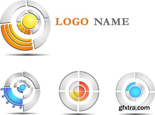 Stock Vectors - Business logos for your company 3, 50xEPS