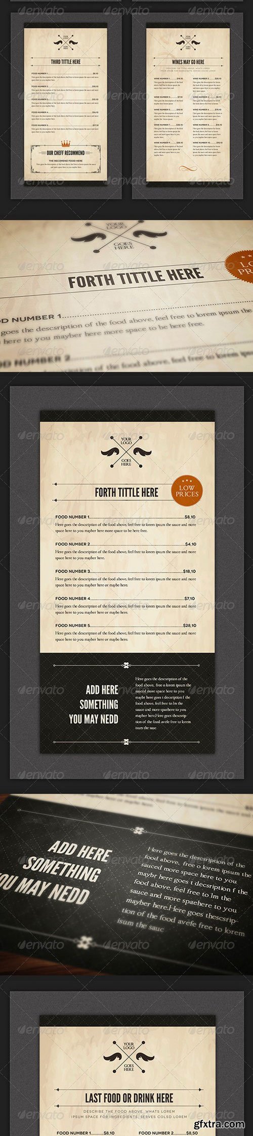 GraphicRiver - Food Menu Bundle 1 7068035