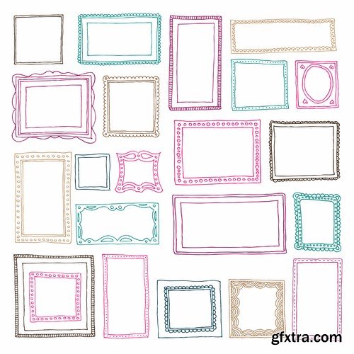 Frame vector, 15 x EPS