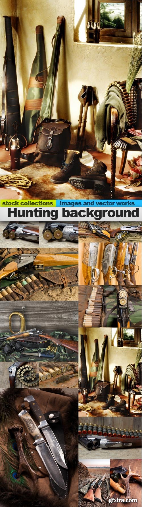 Hunting background, 15 x UHQ JPEG