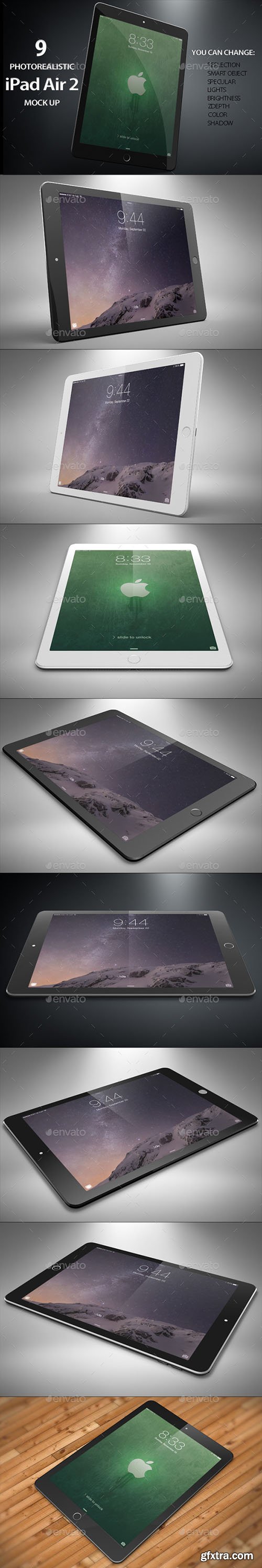 GraphicRiver iTable Air 2 Mock Up