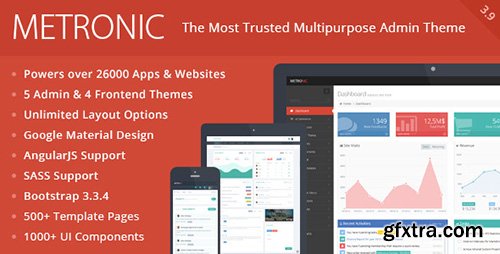 Themeforest - Metronic v3.9.0 - Responsive Admin Dashboard Template - 4021469