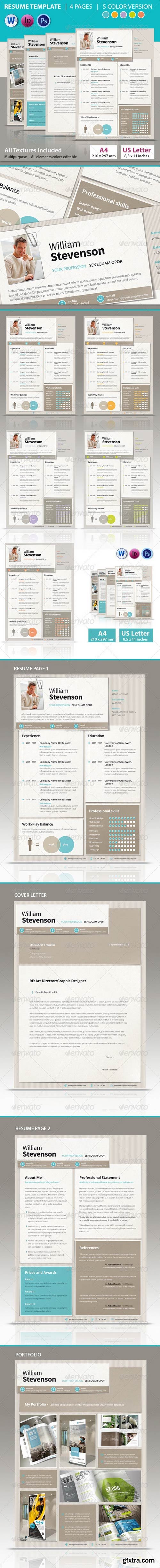 GraphicRiver - Resume 6926385