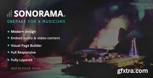 ThemeForest - Sonorama v1.3.5 - Music Band & Musician WordPress Theme - 7858119