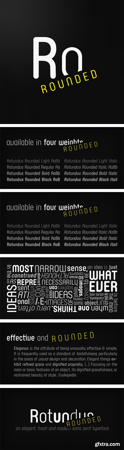 Rotundus Rounded Font Family