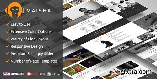 ThemeForest - Maisha v1.0 - Charity/Non-Profit WordPress Theme - 11575885