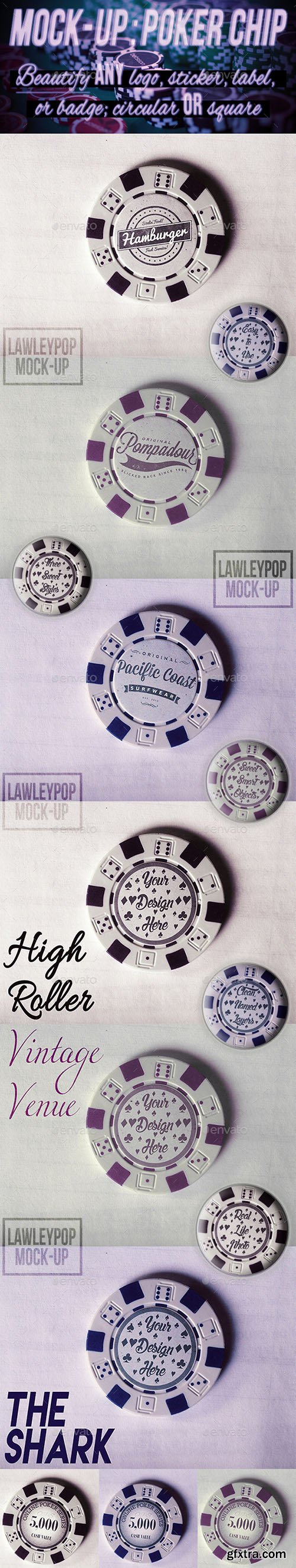 GraphicRiver Poker Chip Mock-Up