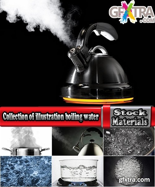 Collection of illustration kitchen boiling water hot water geyser 25 HQ Jpeg