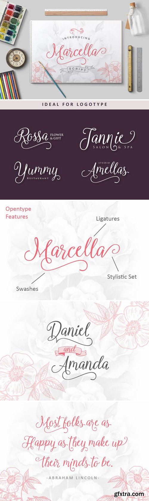 CM - Marcella Script 288532