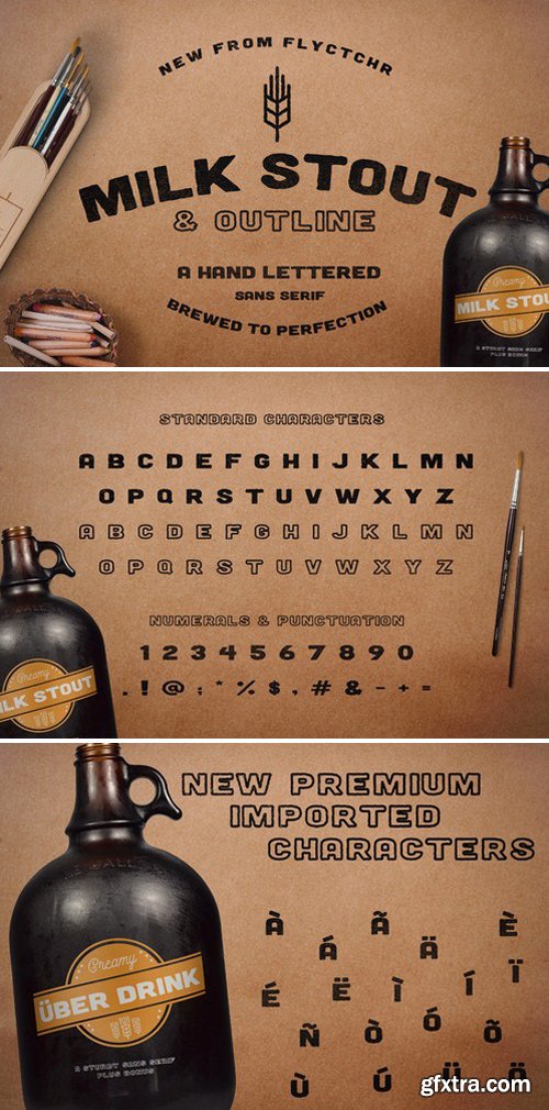 CM287277 - Milk Stout Font