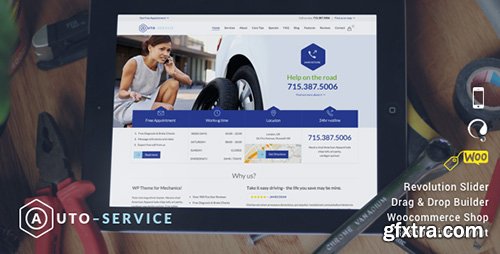 ThemeForest - Auto Car Repair v2.0 - Mechanic Shop Responsive Theme - 9739323