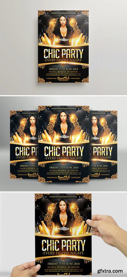 Chic Party Flyer Template