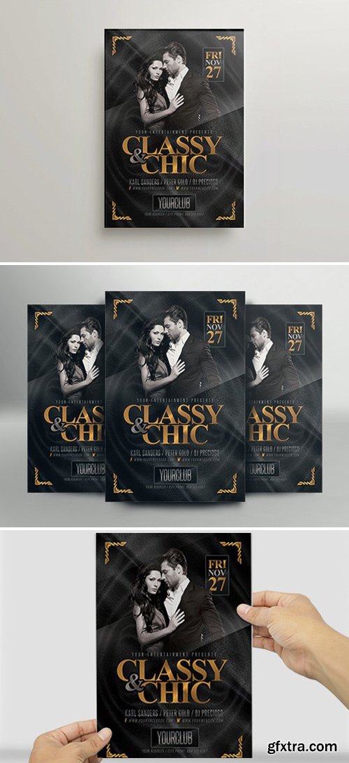 Classy and Chic Flyer Template