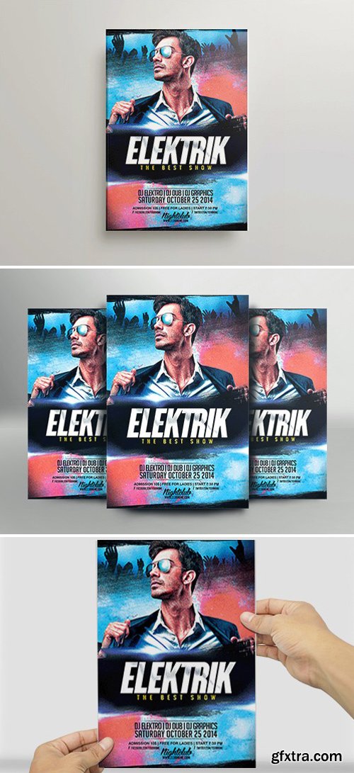 ELEKTRIK Flyer Template