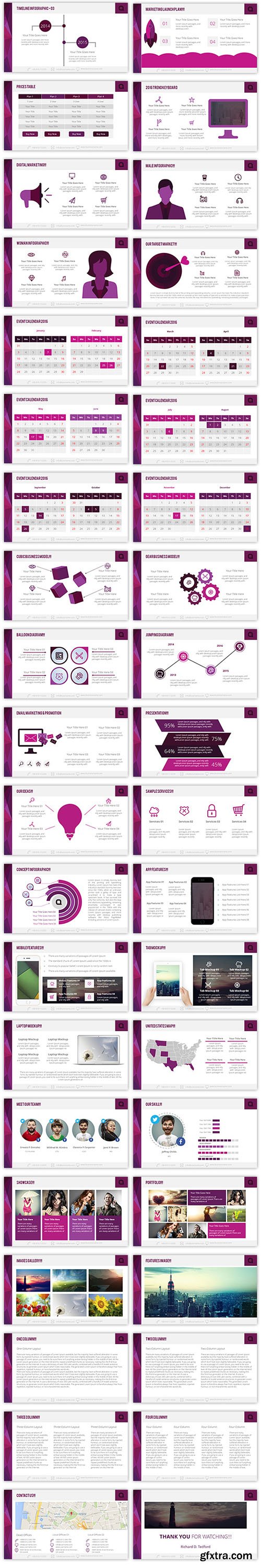 GraphicRiver Colorful - Powerpoint Presentation Template 11678752