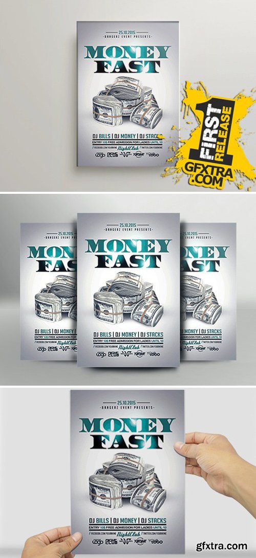 Money Fast Flyer Template