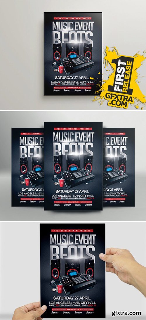 Music Event Flyer Template