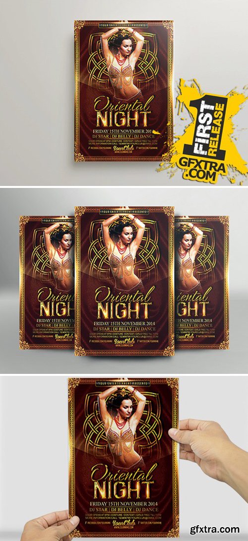 Oriental Night 2 Flyer Template