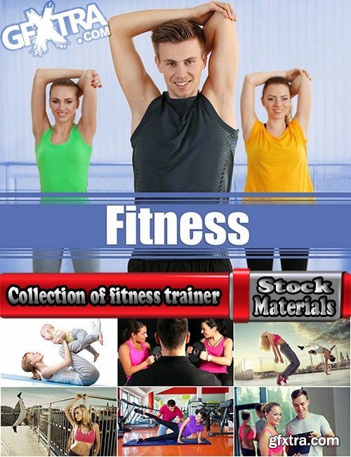 Collection of fitness trainer instructor gym workout woman man 25 HQ Jpeg