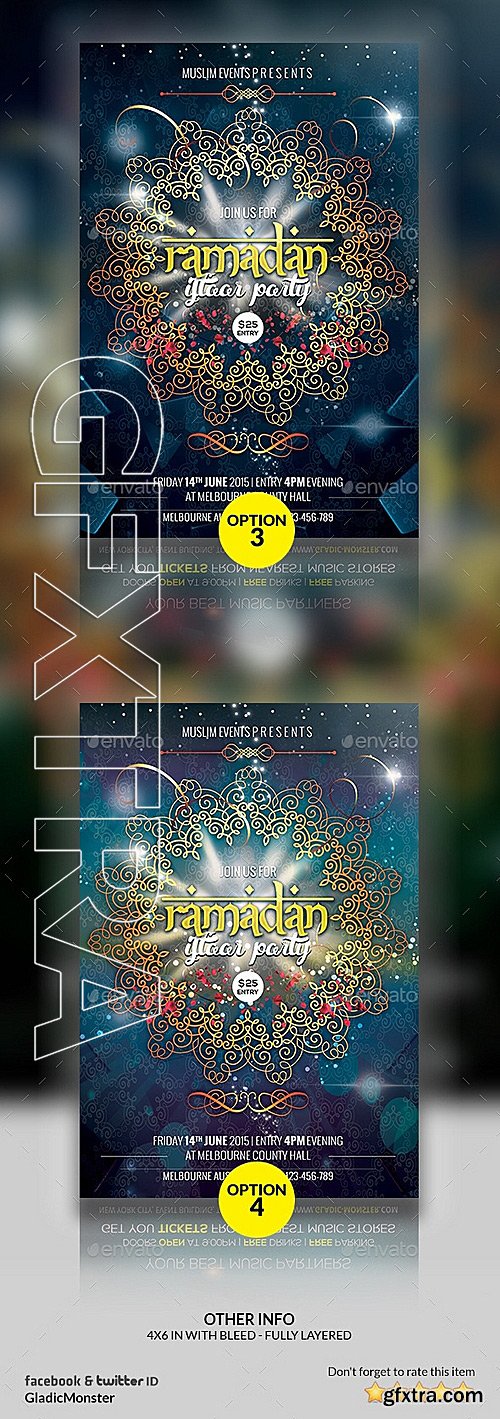 GraphicRiver - Ramadan Iftaar Party Flyer 11411253