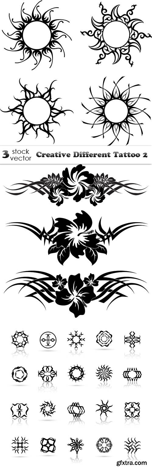 Vectors - Creative Different Tattoo 2