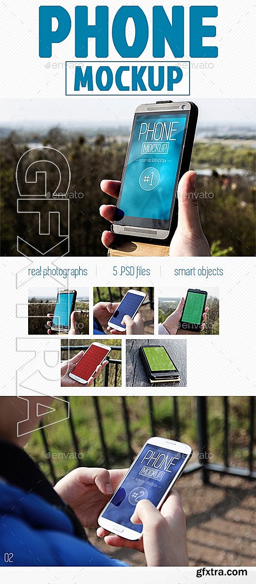 GraphicRiver - Phone Mock-Up 11718544