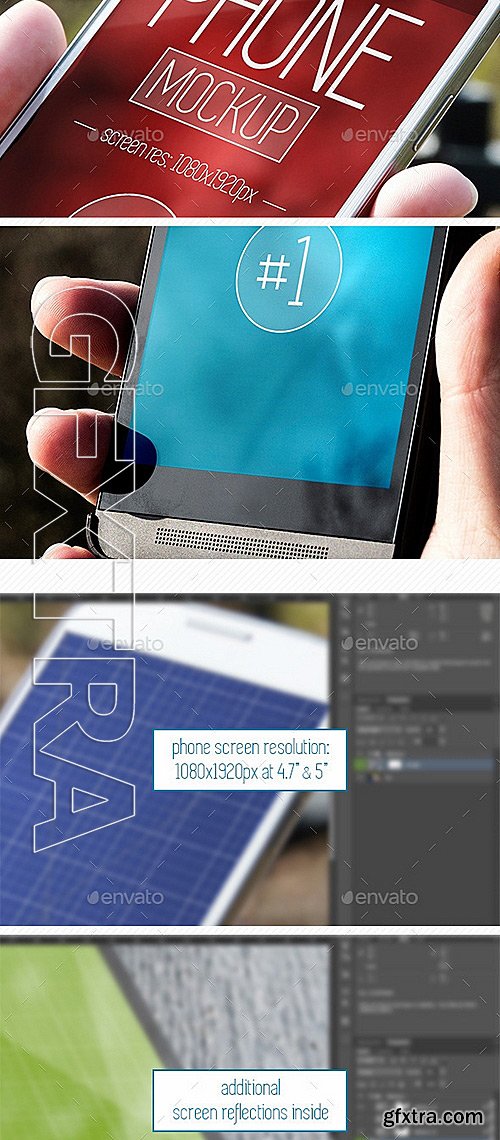 GraphicRiver - Phone Mock-Up 11718544