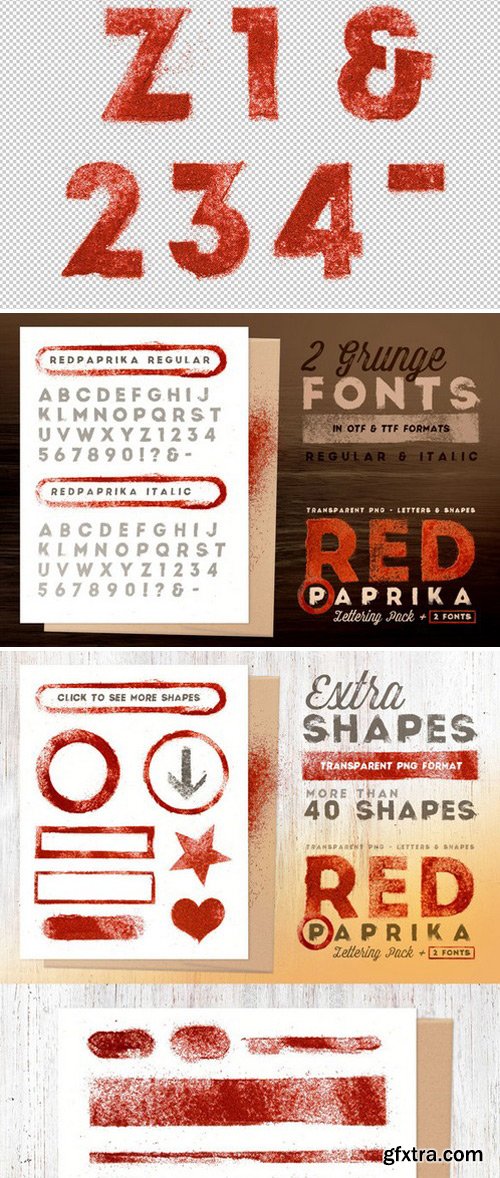 CM - Red Paprika - Creative Lettering 286610