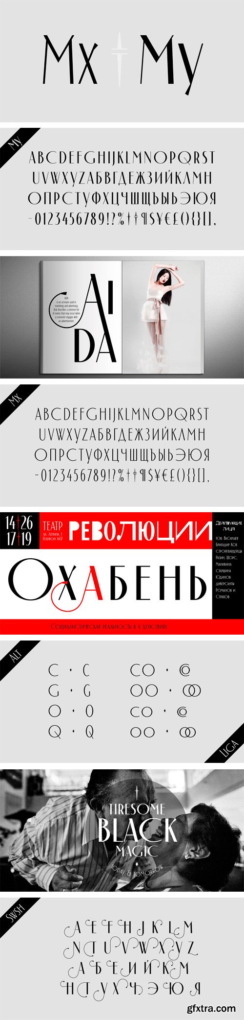 MxMy Font Family