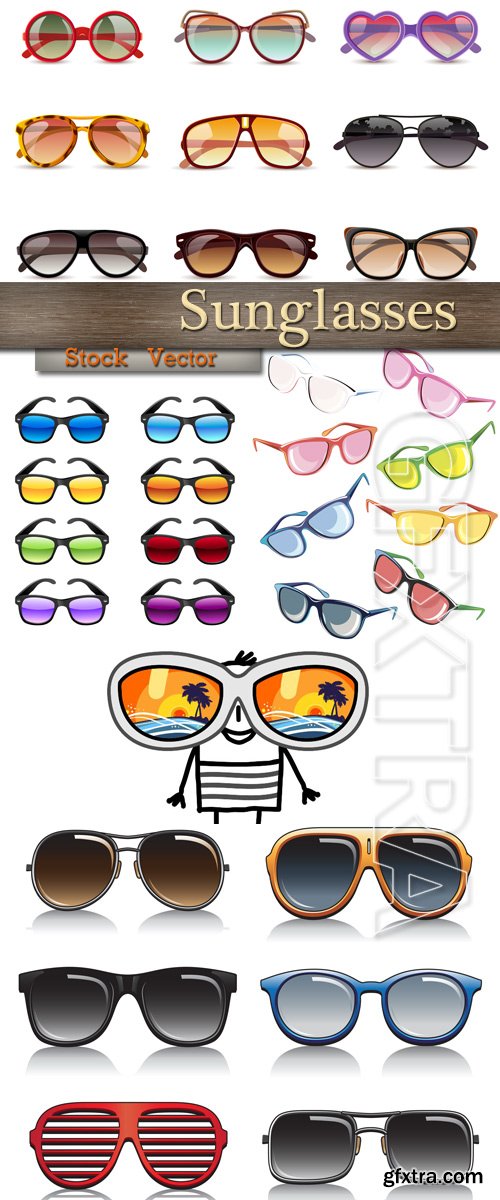 Sunglasses in Vector