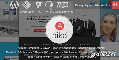 ThemeForest - Aaika v3.1.4 - MultiPurpose WordPress Theme - 10103467