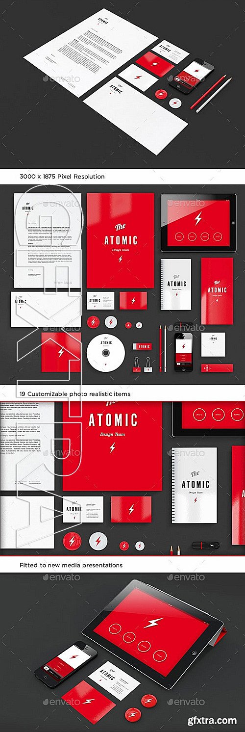 GraphicRiver - Corporate Identity Mockup Bundle 4340081