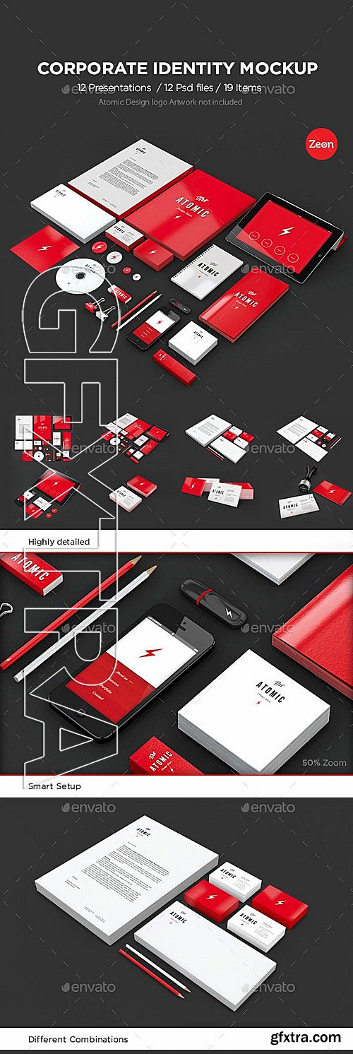 GraphicRiver - Corporate Identity Mockup Bundle 4340081