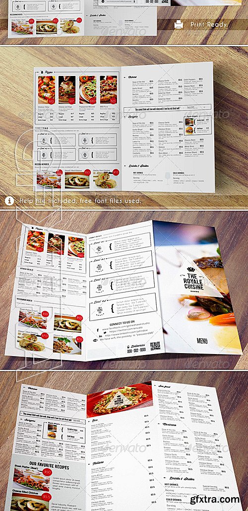 GraphicRiver - Menu Pack 2 6487613