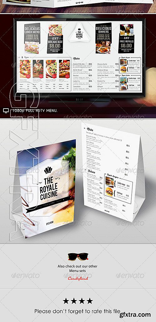 GraphicRiver - Menu Pack 2 6487613