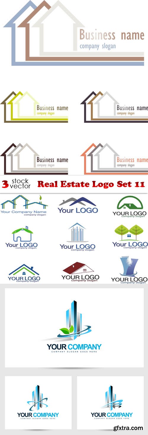 Vectors - Real Estate Logo Set 11