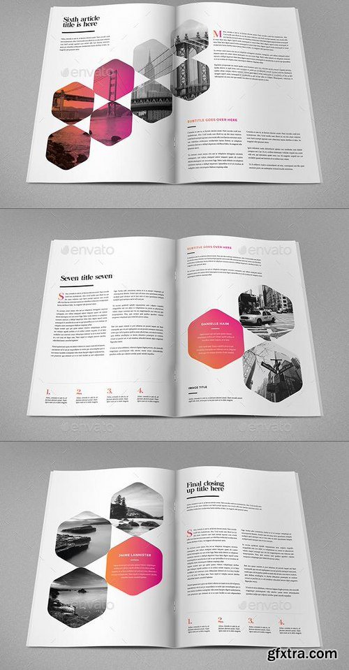 GraphicRiver Minimal Modern Clean Magazine 11295103