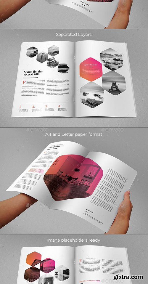 GraphicRiver Minimal Modern Clean Magazine 11295103