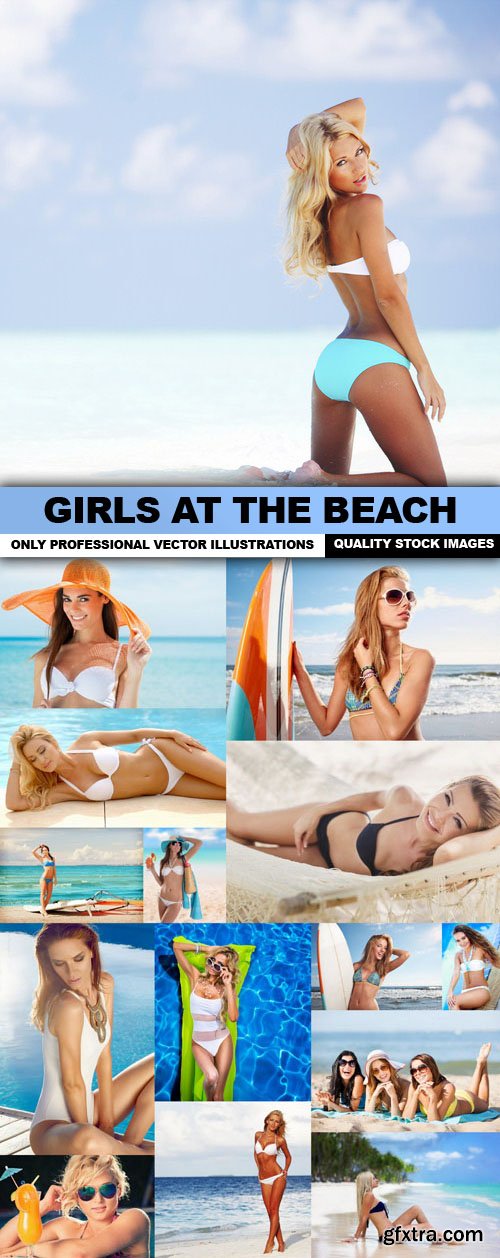 Girls At The Beach - 15 HQ Images