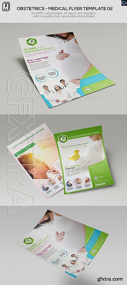 GraphicRiver - Obstetrics-Medical Flyer Template 02 11734877