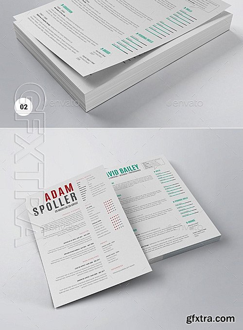 GraphicRiver - Resume Bundle 11736246