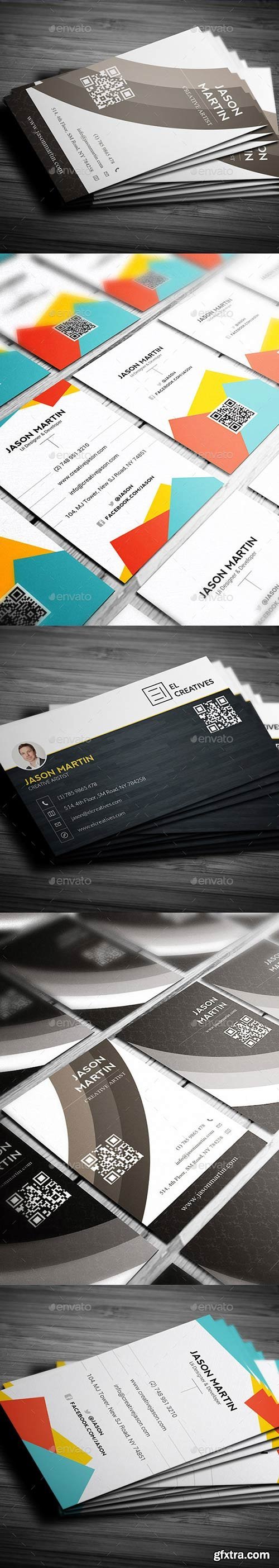 GraphicRiver - Bundle - Creative Individual Business Cards - 79 10525129