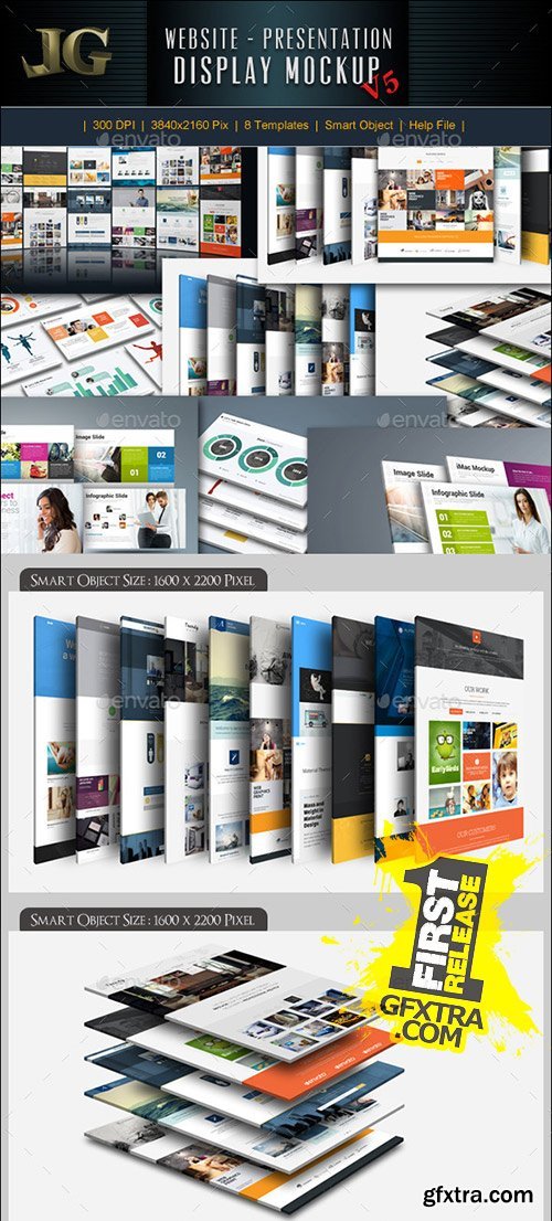 GraphicRiver - Website Presentation Mockup 10527684