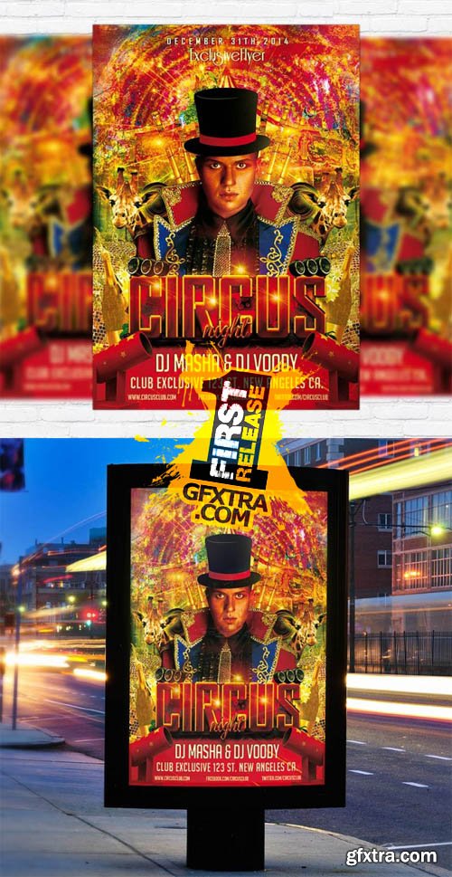 Circus Night - Flyer Template