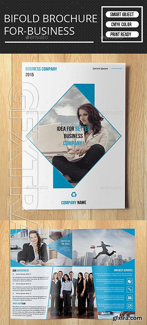 GraphicRiver - Bi-Fold Corporate Brochure 11755394