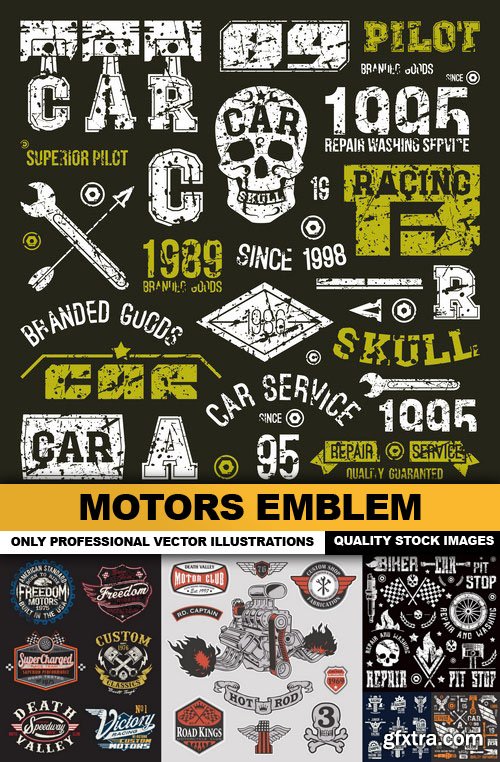 Motors Emblem - 15 Vector