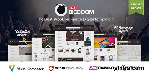 ThemeForest - Bigboom v1.1 - Responsive Ecommerce Wordpress Theme - 11099397