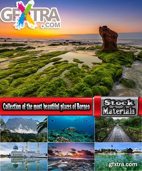 Collection of the most beautiful places of Borneo sea beach sunset forest jungle waterfall 25 HQ Jpeg