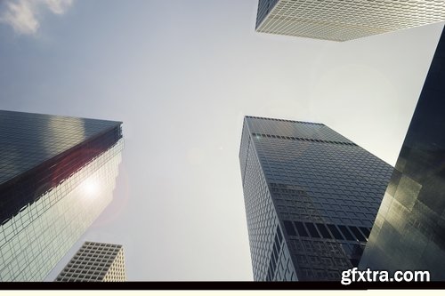 Collection of glass facade skyscraper building of glass and metal 25 HQ Jpeg