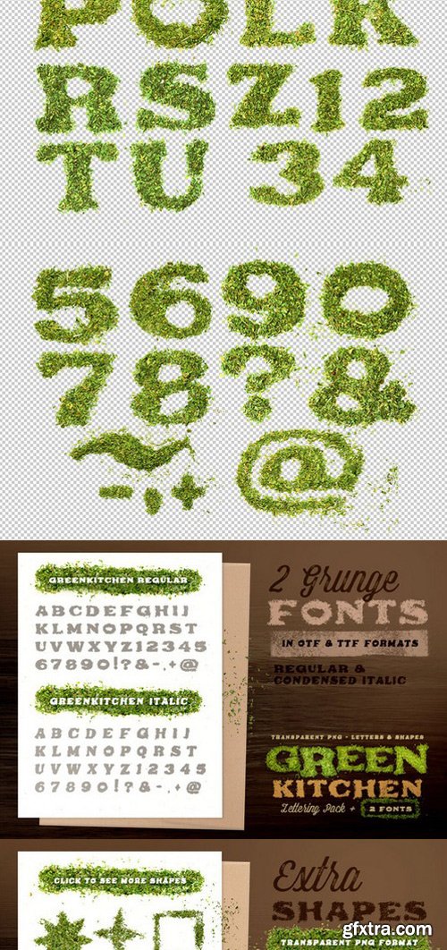 CM - Green Kitchen - Creative Lettering 292021